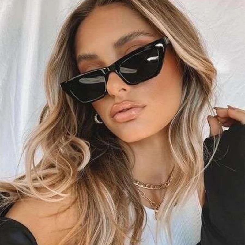 Sunglasses Cat Eye - Vintage Cat Eye Sunglasses Women Square