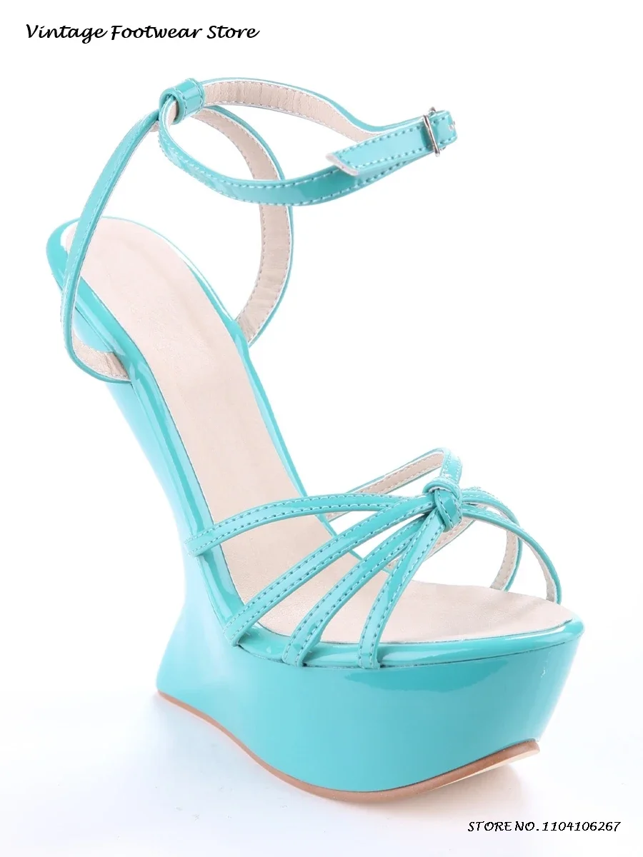 Candy Color Platform Strappy S - Sandal Strappy Heeled recension och pris