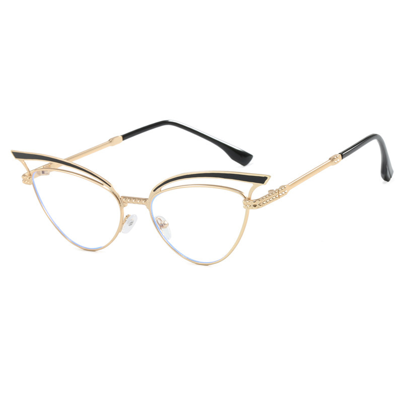 1pc high-end hollow cat-eye gl - Sunglasses Cat Eye recension och pris