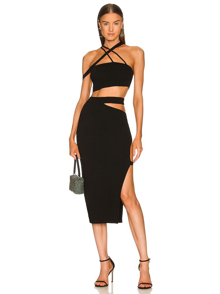 Women's Bandage Suit 2022 Summ - Crop Top Crochet recension och pris