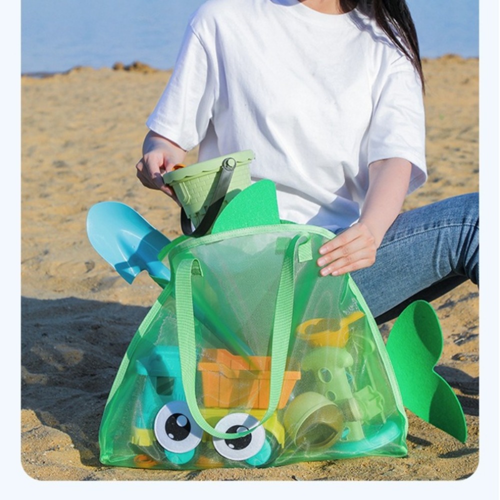 Kids Mesh Beach Bags Colorful  - Tote Bag Beach recension och pris