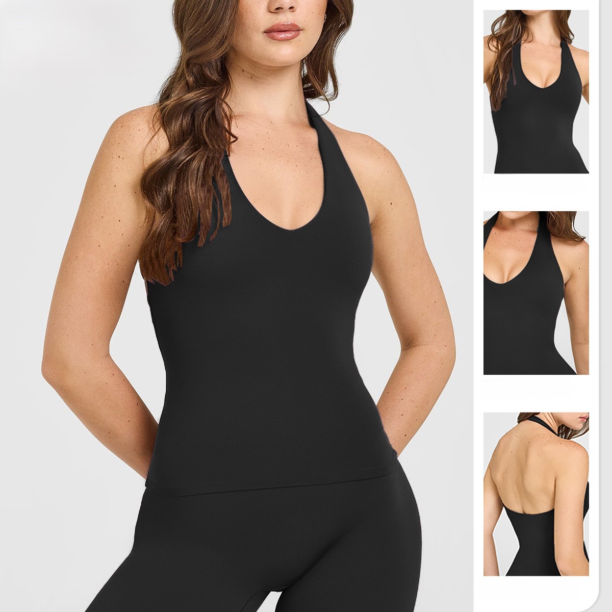Naked Feel Halter Neck Yoga Sp - Crop Top Crochet recension och pris
