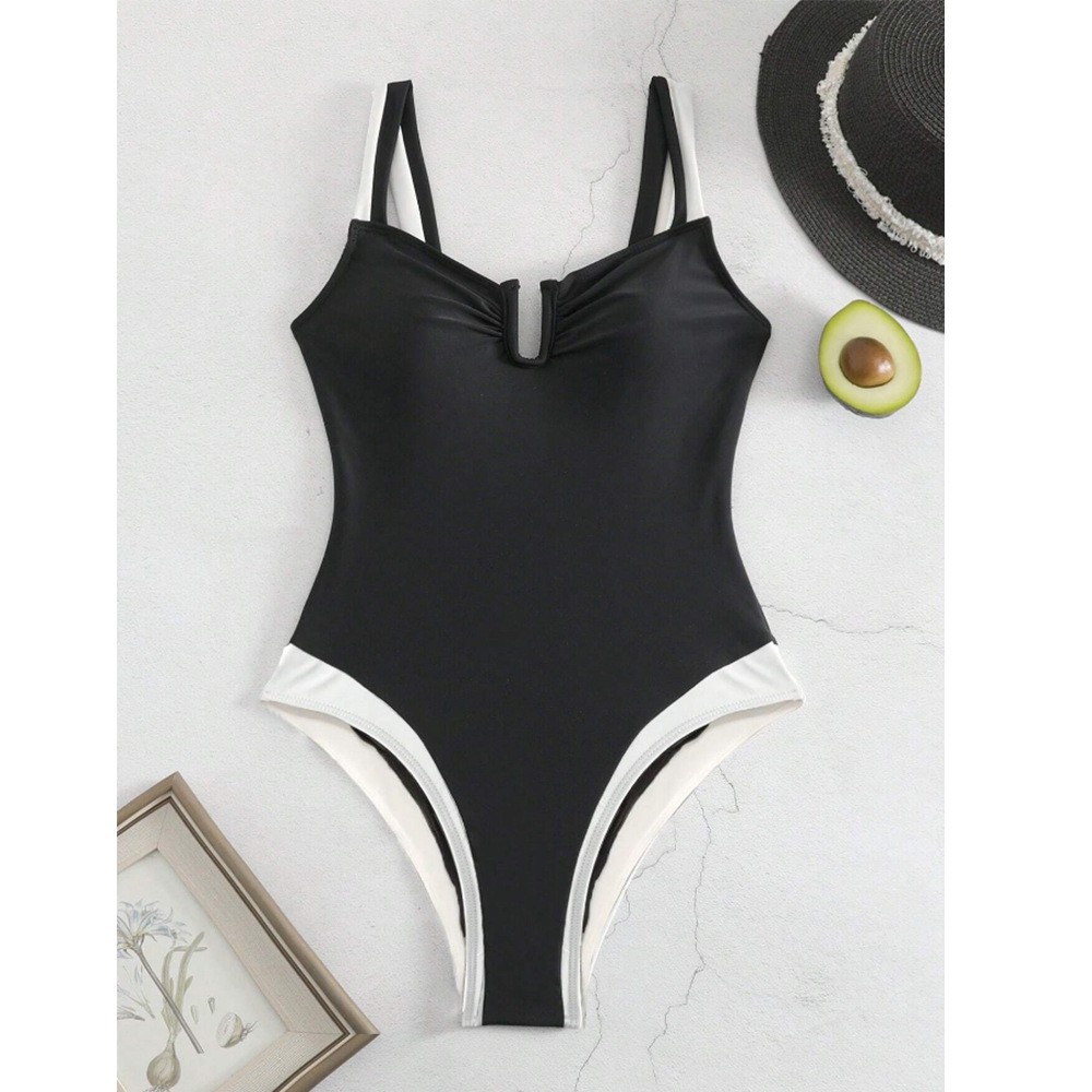 2026 Bikini Woman Tankini Deep - Swimsuit Bikini Ruched recension och pris