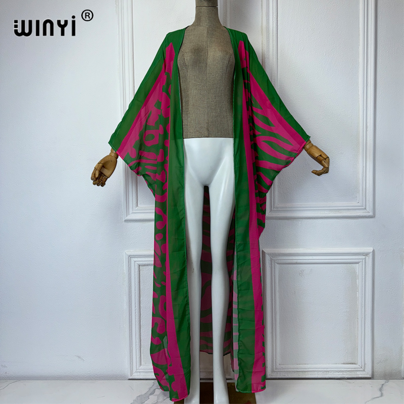 WINYI Africa Bohemia Print Kim - Cover Up Kaftan recension och pris