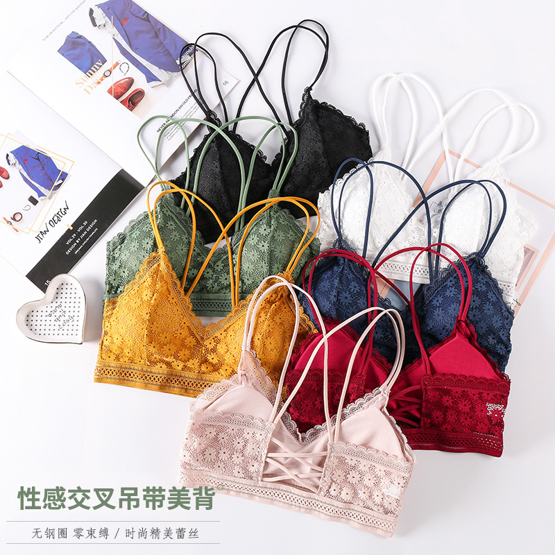 3D Sexy Lingerie Seamless Spor - Bralette Triangle Set recension och pris