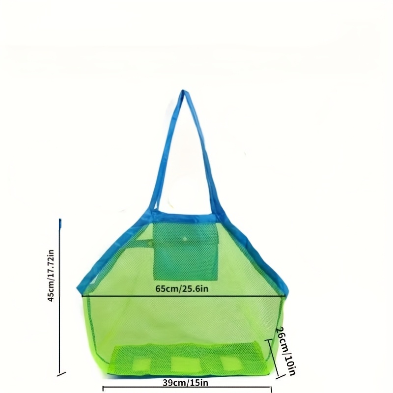 1pc Large Mesh Beach Tote Bag  - Tote Bag Beach recension och pris