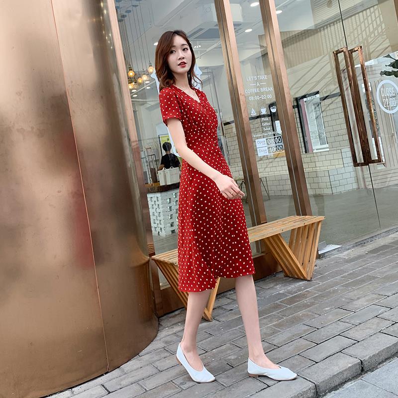 Chiffon Wrap Women Dresses Mid - Midi Skirt Floral recension och pris